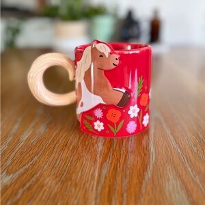 Starbucks 2026 Lunar New Year Year of the Horse Red Ceramic Mug 12oz NWT